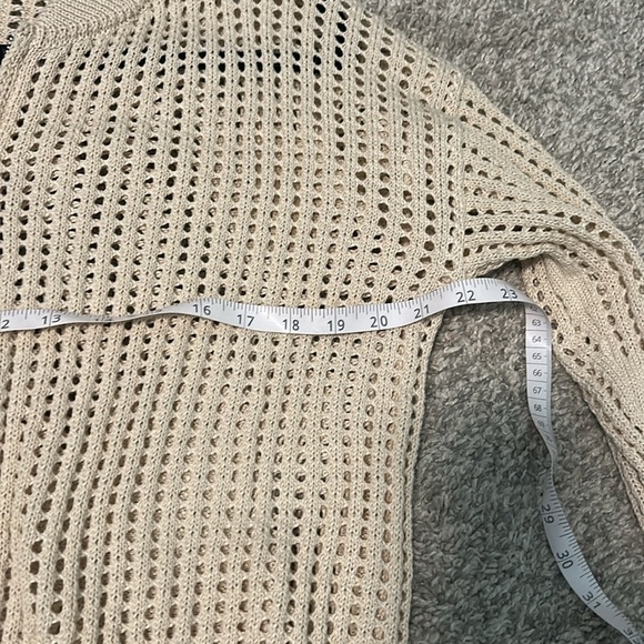 White Birch Cream Chunky Knit Cardigan - Picture 5 of 6